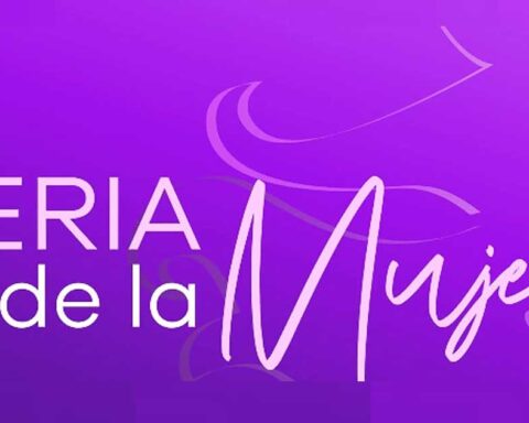 Publicidad de la Feria de la Mujer.