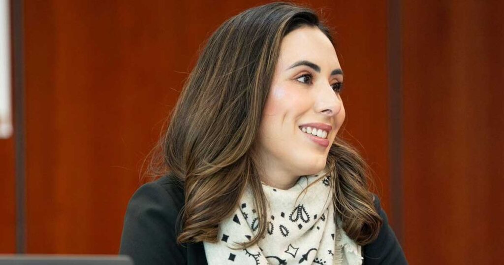 Cecilia Guadiana, senadora por Morena.