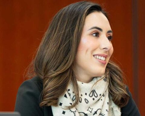Cecilia Guadiana, senadora por Morena.