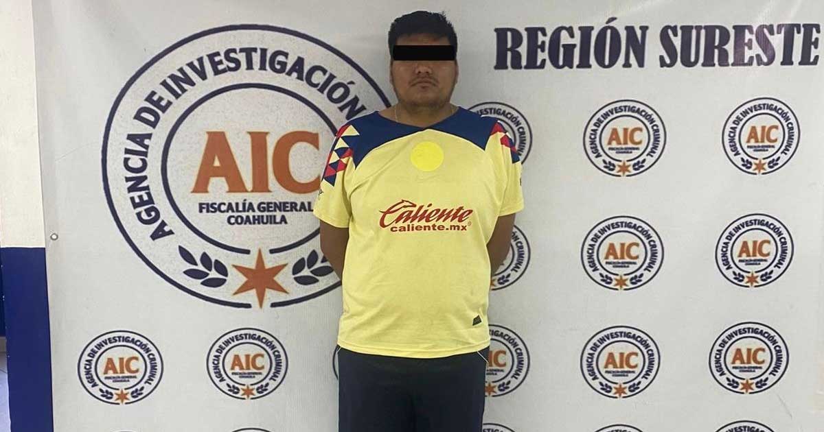 Presunto defraudador detenido en Saltillo.