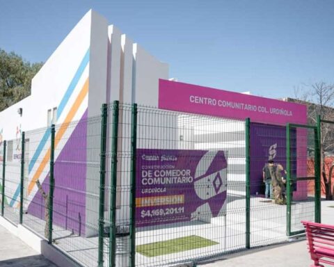Exterior del Centro Comunitario Urdiñola, en Saltillo.