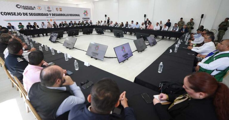 Reunión de Consejos de Seguridad y Desarrollo Regional.