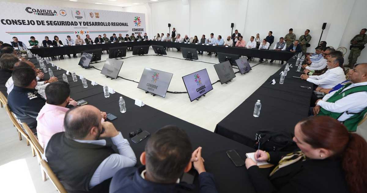 Reunión de Consejos de Seguridad y Desarrollo Regional.