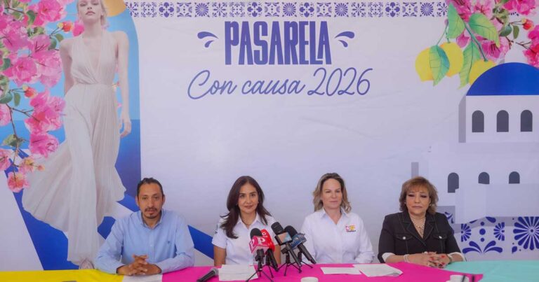Rueda de prensa para anunciar la Pasarela con Causa 2026 en Ramos Arizpe.
