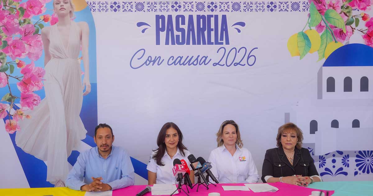 Rueda de prensa para anunciar la Pasarela con Causa 2026 en Ramos Arizpe.