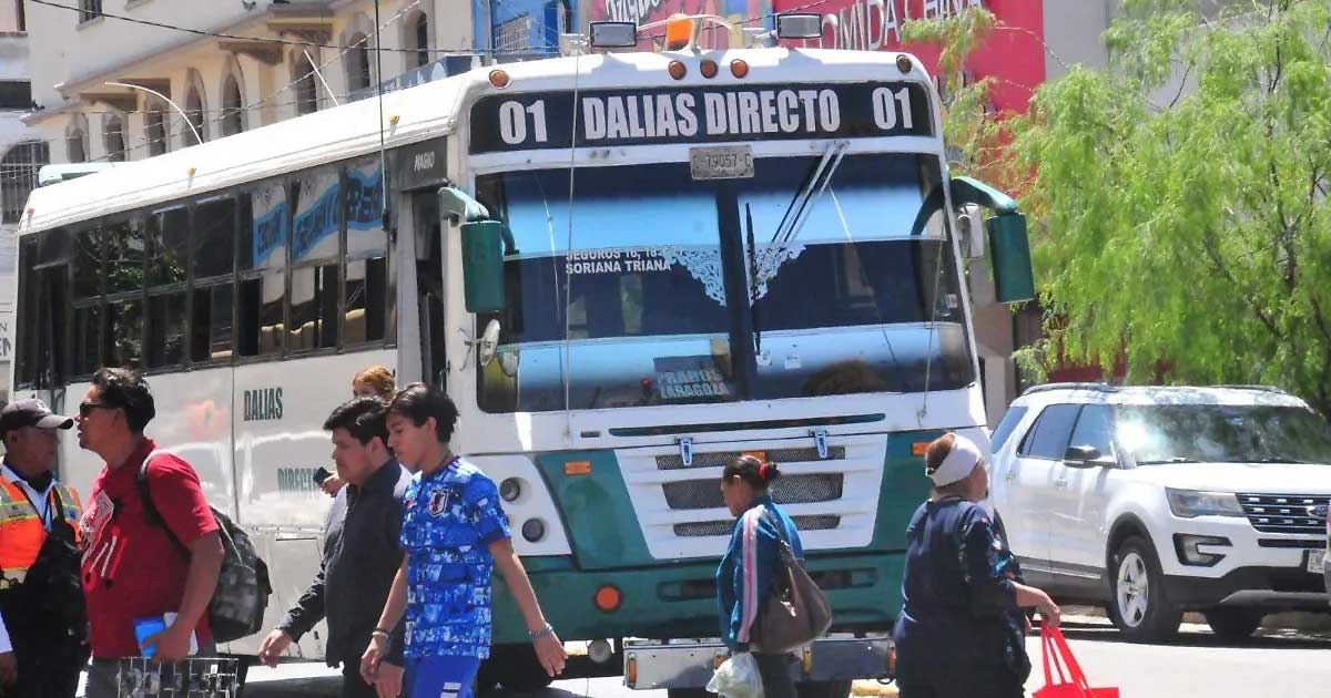 Autobús de Torreón.