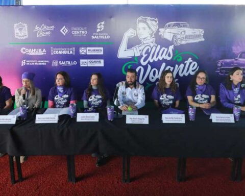 Rueda de prensa del evento Ellas al Volante.