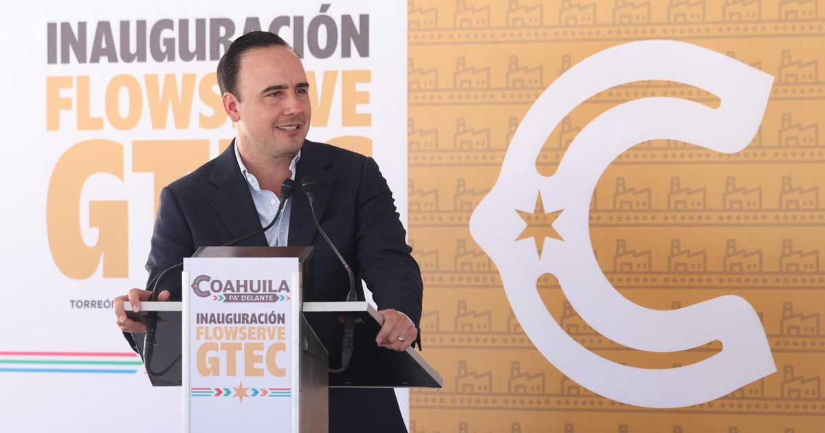 Manolo Jiménez, gobernador de Coahuila.