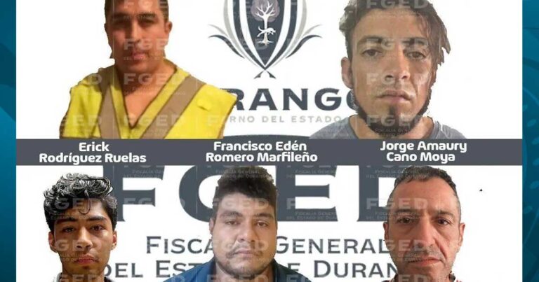 Condenados por ataques a policías en Durango.