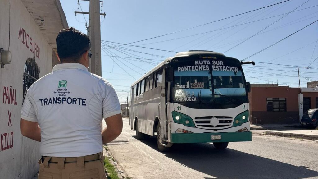 Torreón transporte público