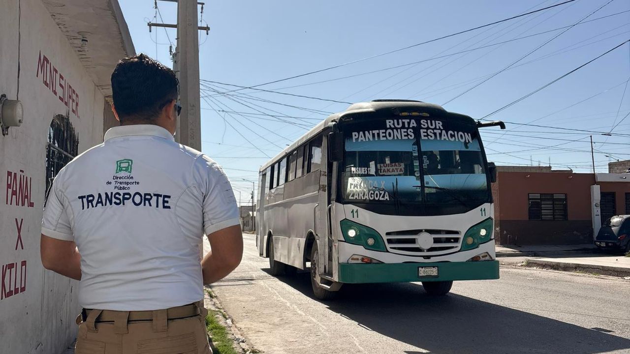 Torreón transporte público
