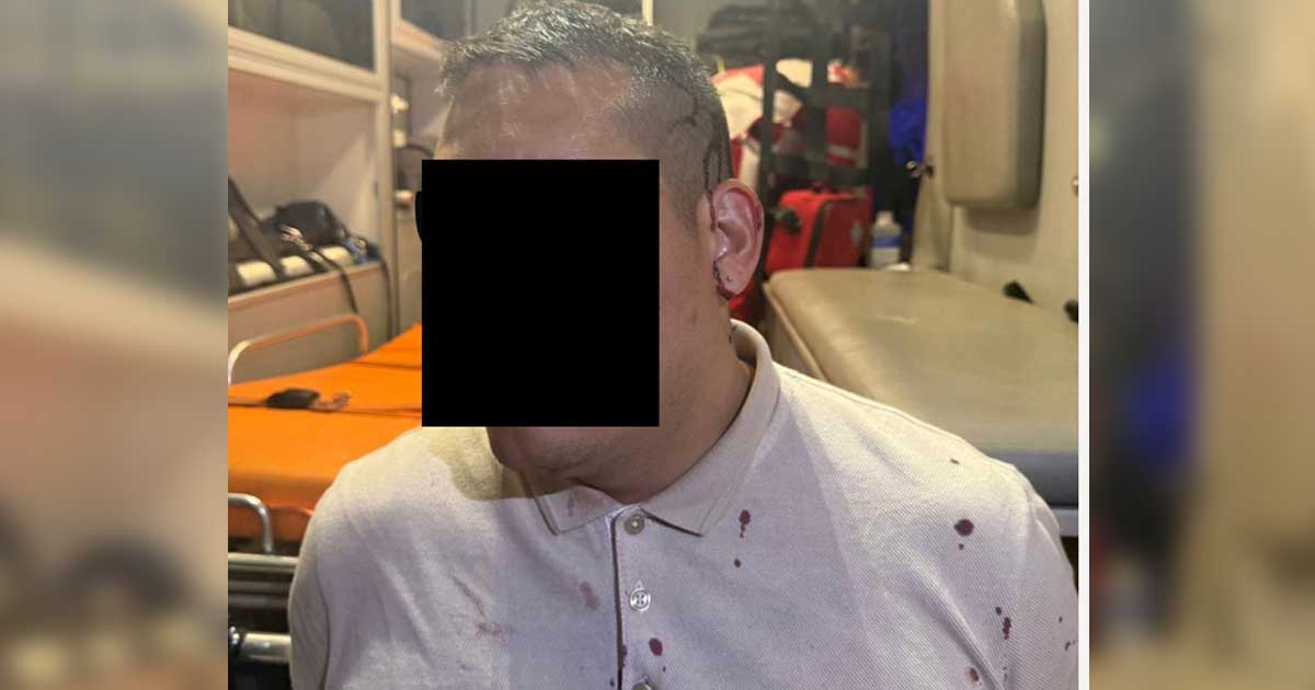 Hombre detenido por agredir con un machete a su padrastro en Torreón.