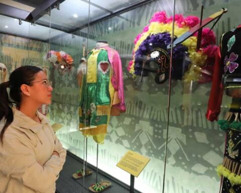 Interior de uno de los museos en Saltillo.