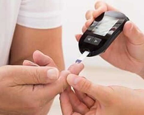 Prueba de detección de diabetes.