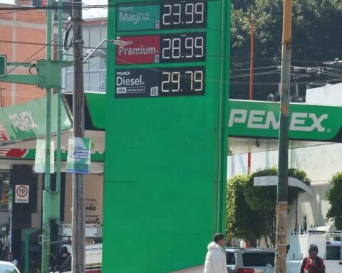 Imagen de una gasolinera en México.