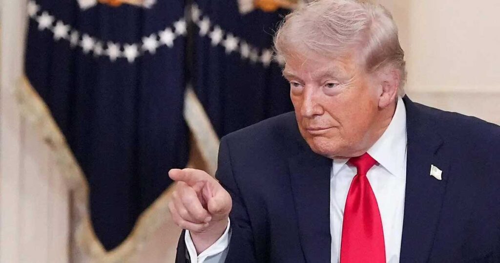 Donald Trump, presidente de Estados Unidos.