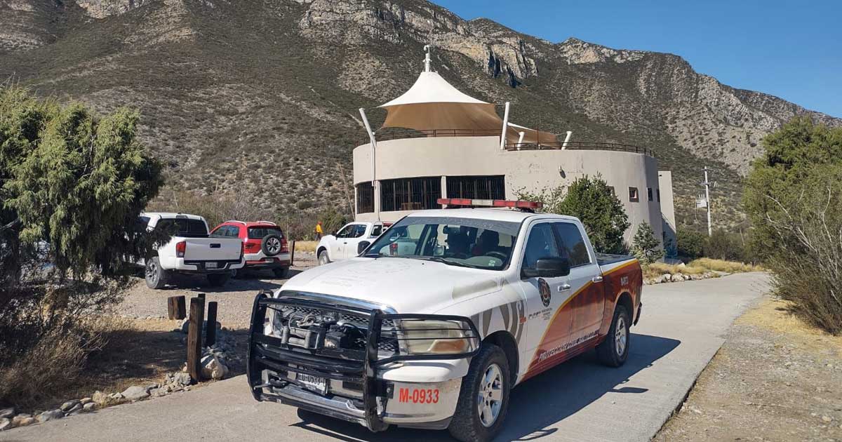 Patrulla de Protección Civil en Saltillo.