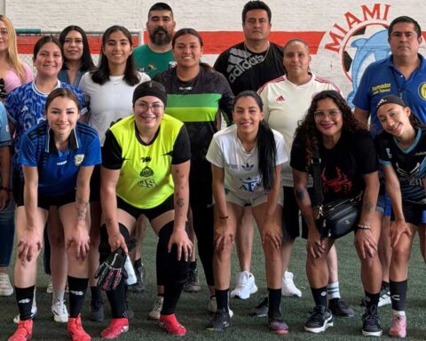 Mujeres deportistas de La Laguna.