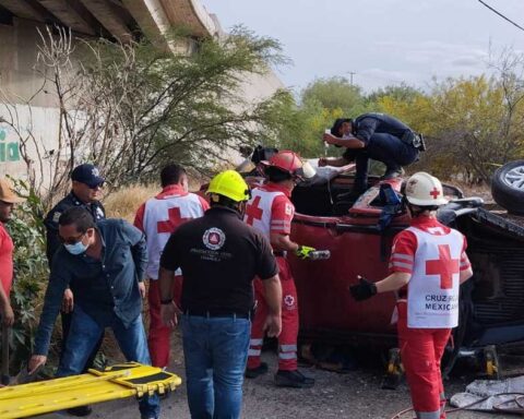 Accidente en Matamoros.