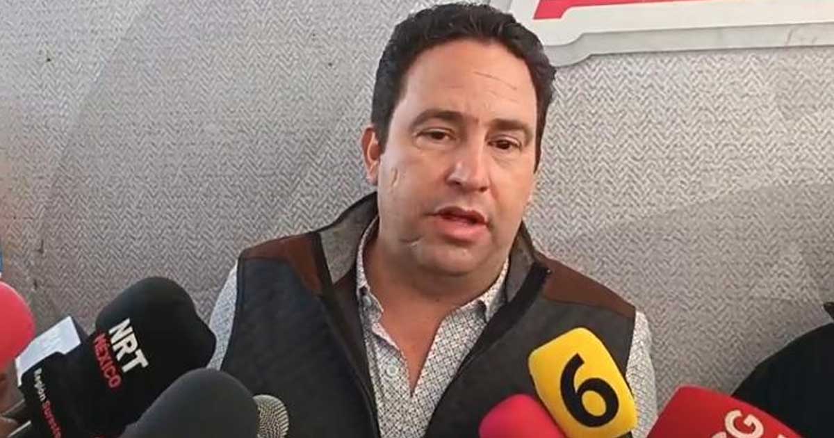 Javier Díaz, alcalde de Saltillo.