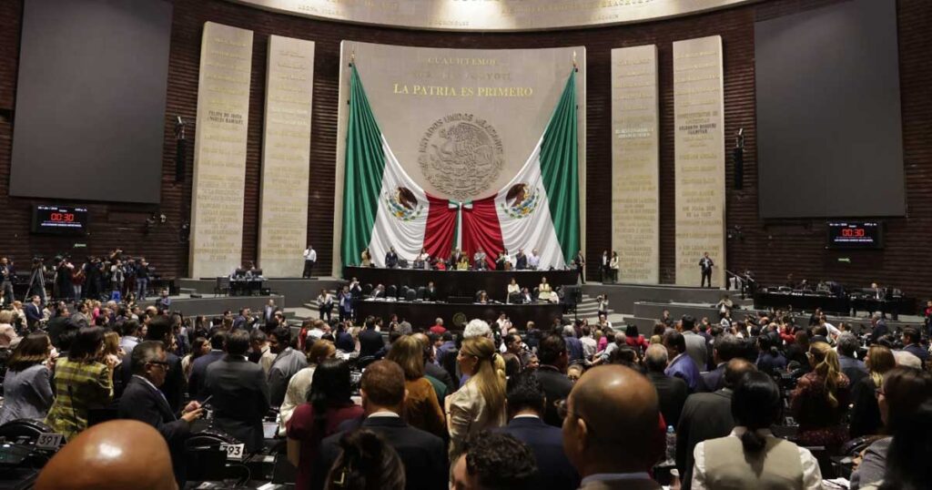 Cámara de Diputados en México.