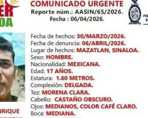 Alerta Amber de adolescente desaparecido.