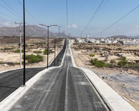 Camino del Real, en Ramos Arizpe.