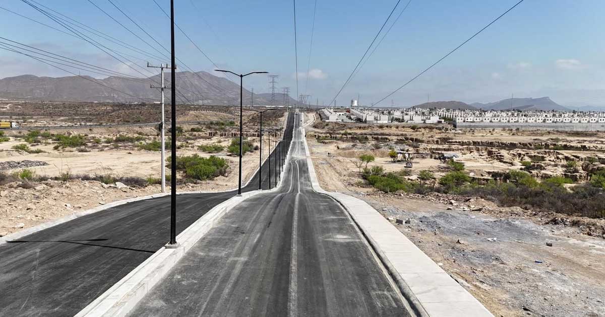 Camino del Real, en Ramos Arizpe.