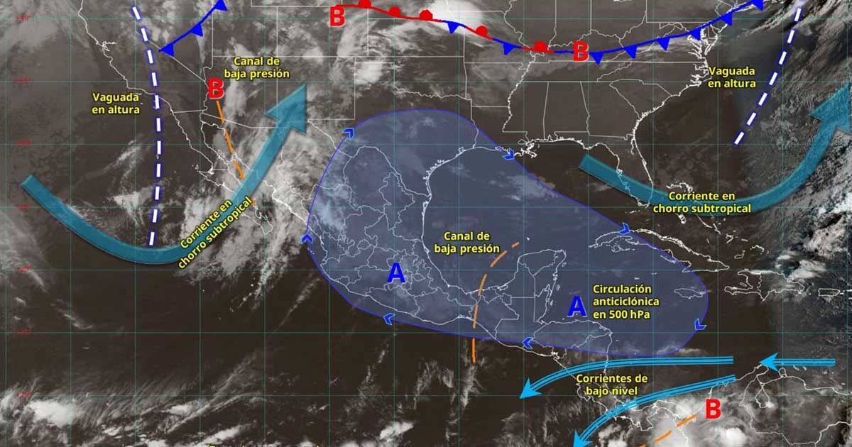 Condiciones climatológicas de Coahuila.