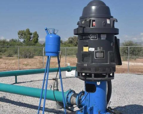 Equipo de bombeo en SIMAS Torreón.