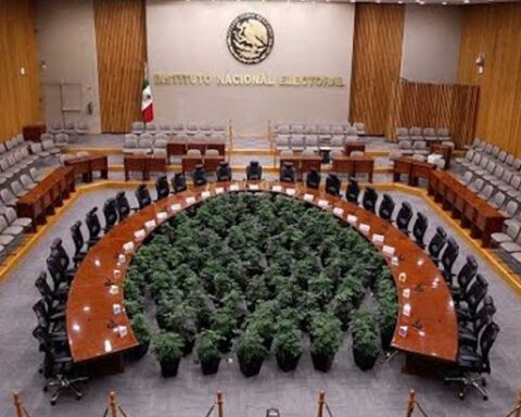 Imgen del Consejo Electoral del INE.