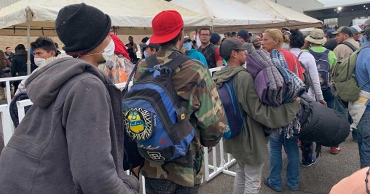 Migrantes en Coahuila.