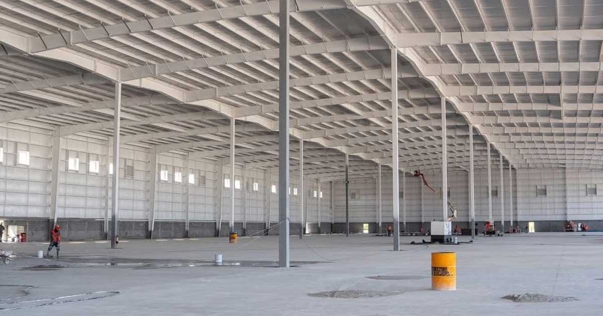 Construcción de planta YURA en Monclova.