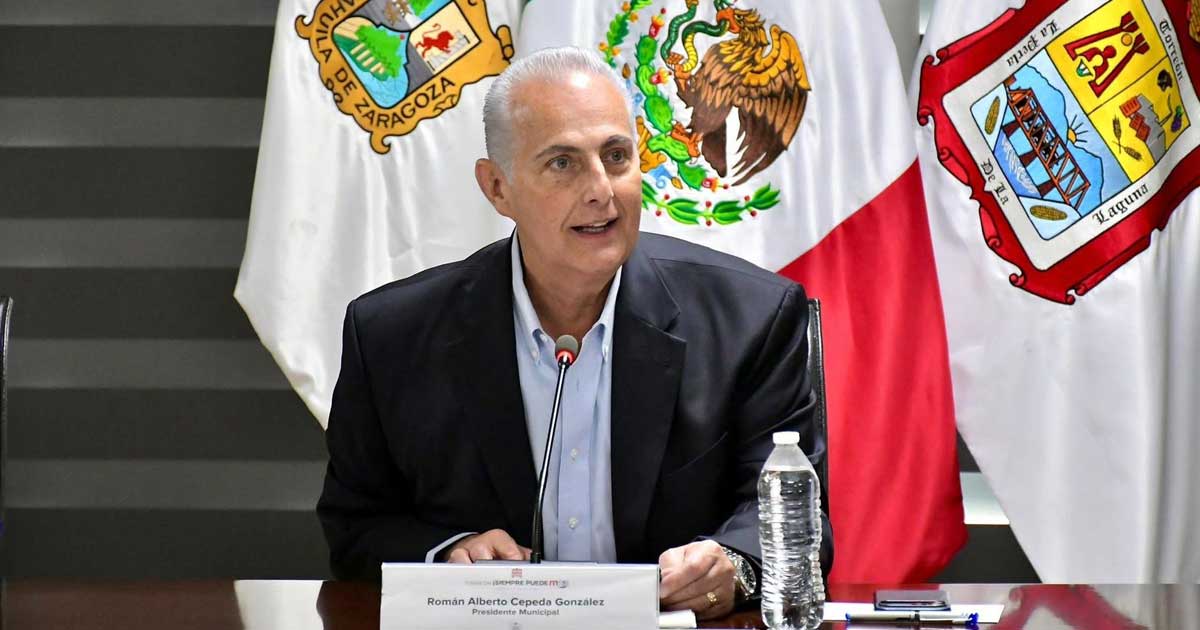Román Cepeda, alcalde de Torreón.
