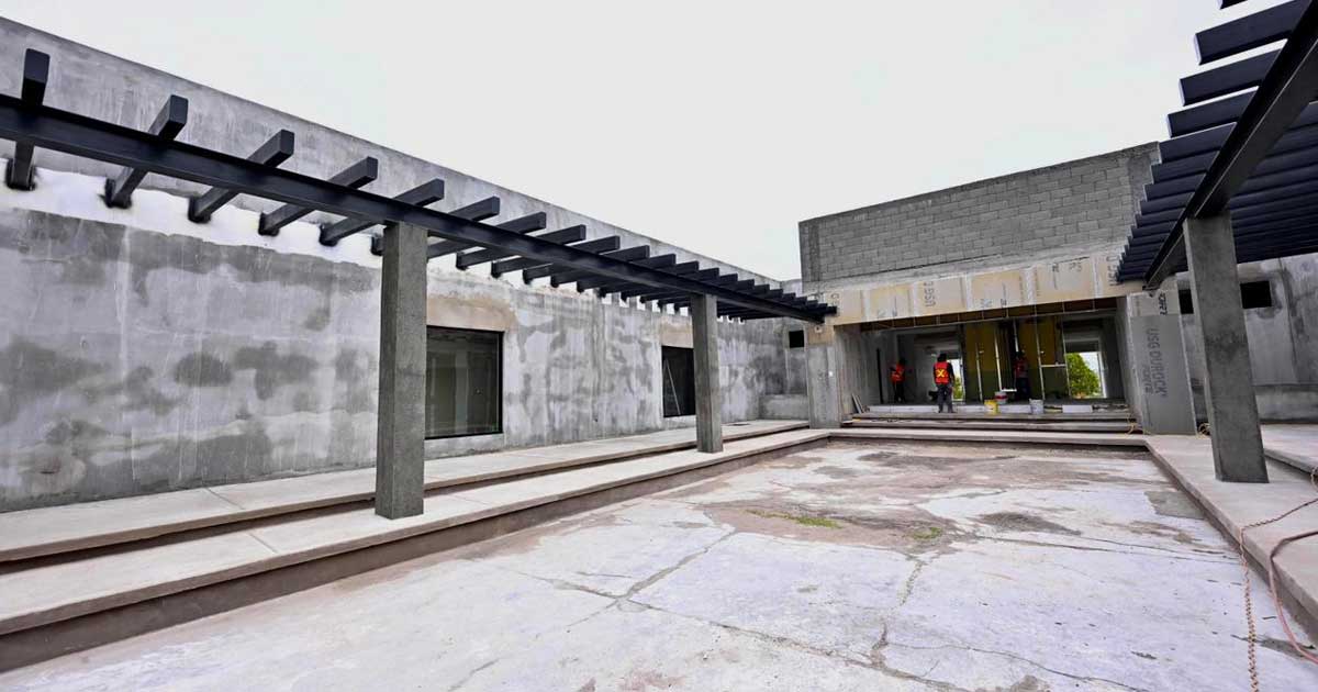 Construcción del CEIS en Monclova.