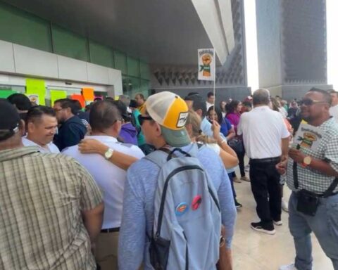 Trabajadores sindicalizados del Ayuntamiento de Torreón.