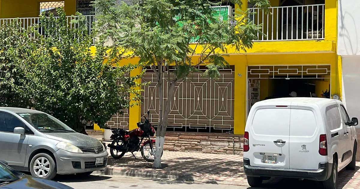 Fachada de un anexo en Torreón.