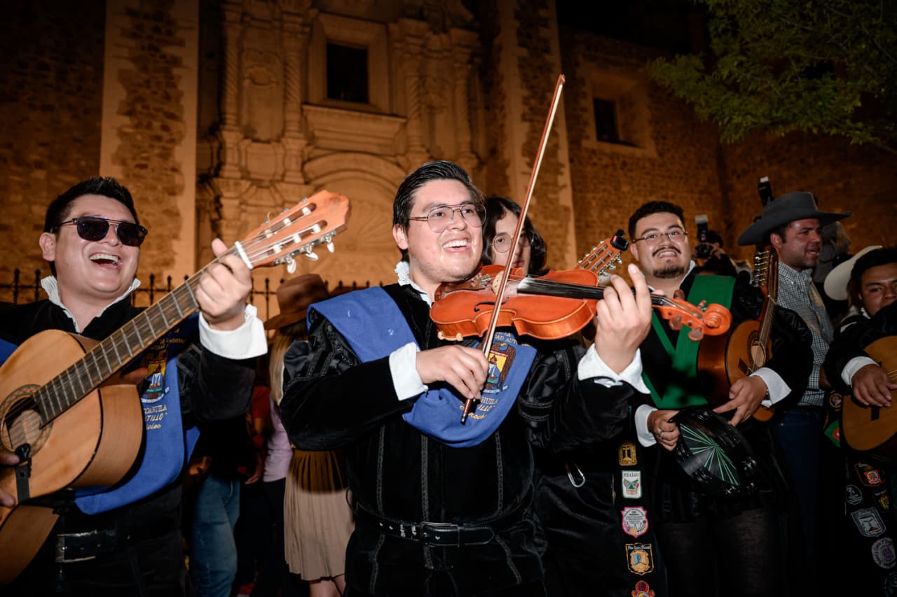 Callejoneada en Saltillo.