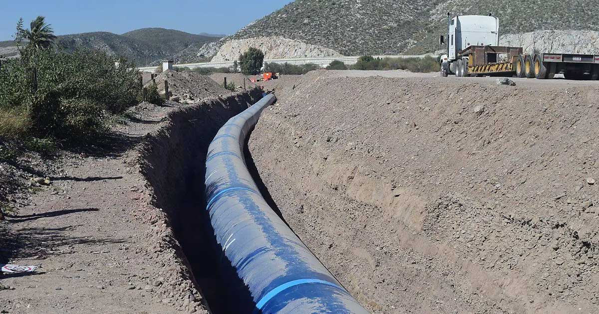 Tubería de Agua Saludable para La Laguna.
