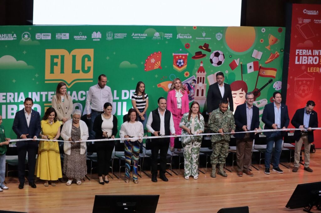 Inauguración de la Feria del Libro Coahuila 2026.