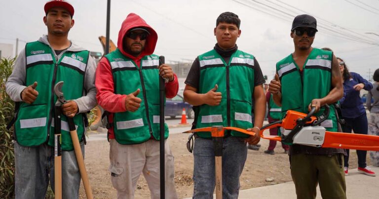 Trabajadores de Ramos Arizpe.