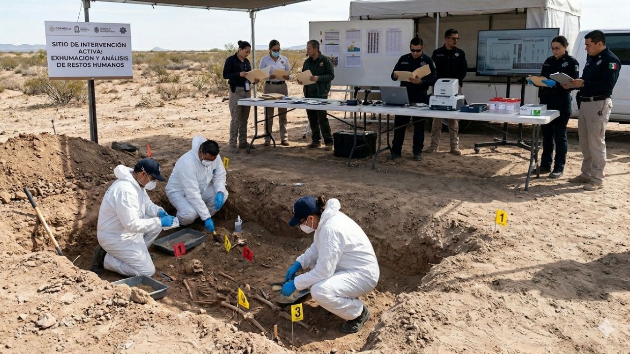 Coahuila exhumaciones masivas