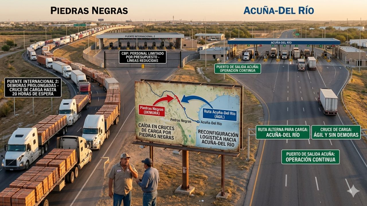 Piedras Negras transporte mercancías