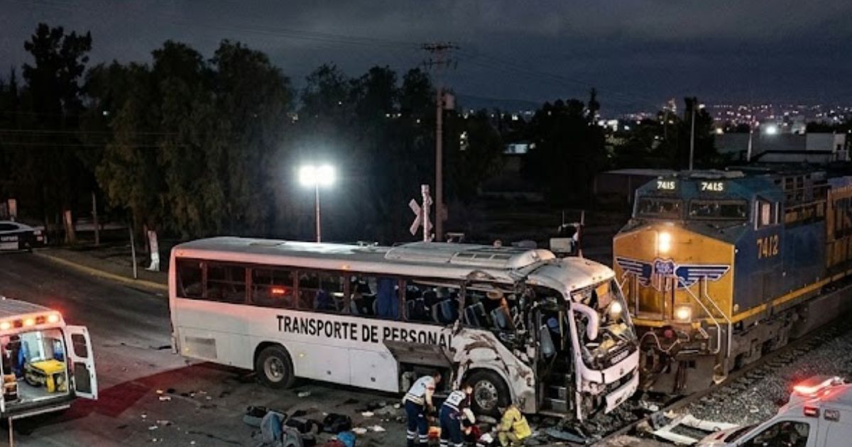 accidente de tren en Saltillo