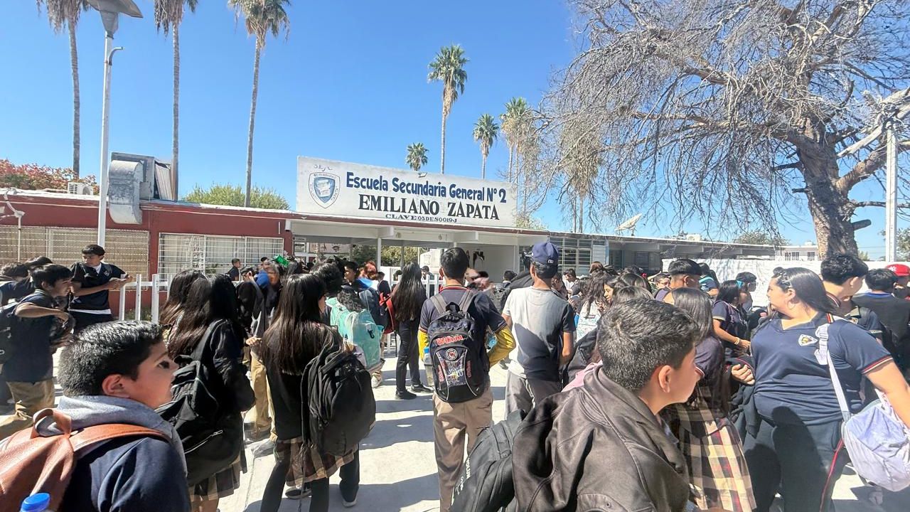 secundaria Monclova accidente