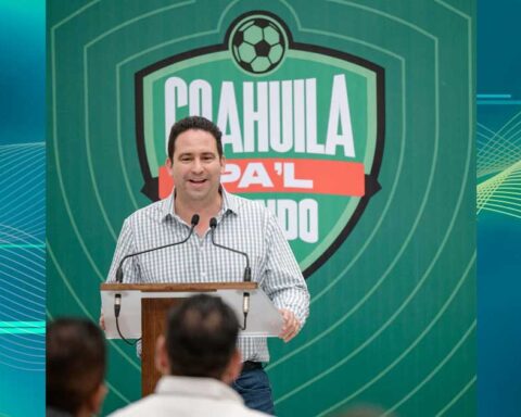 Alcalde de Saltillo Javier Díaz.