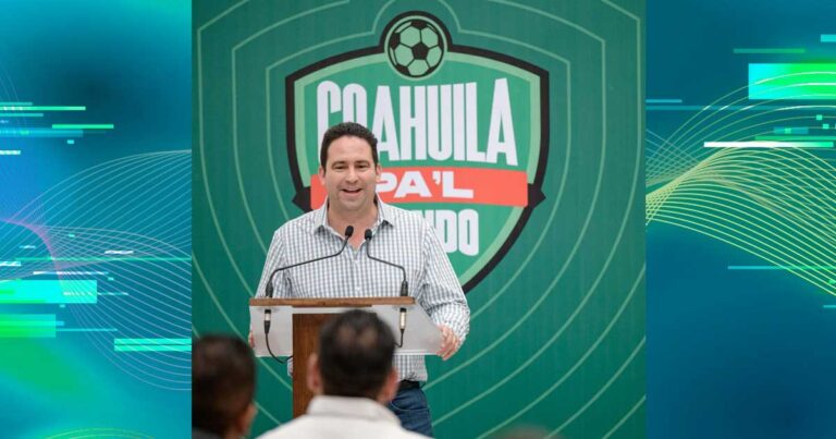 Alcalde de Saltillo Javier Díaz.