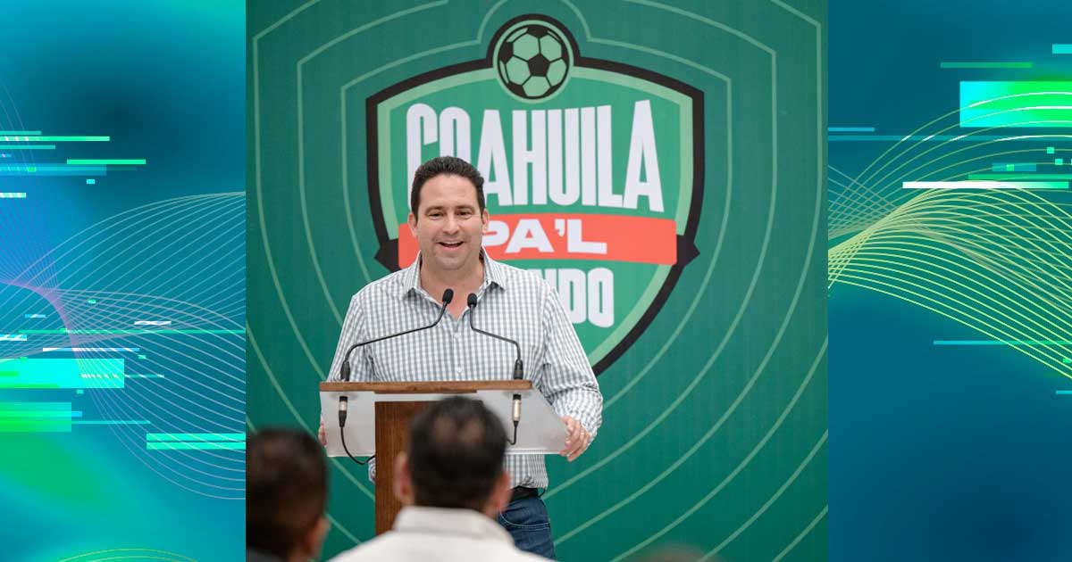Alcalde de Saltillo Javier Díaz.