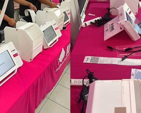 Urnas electrónicas en Coahuila.