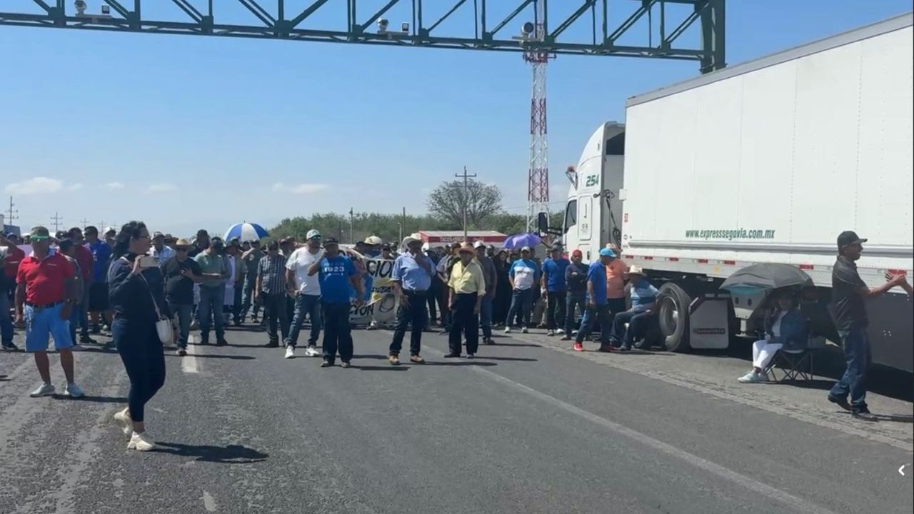 bloqueo carretera 57